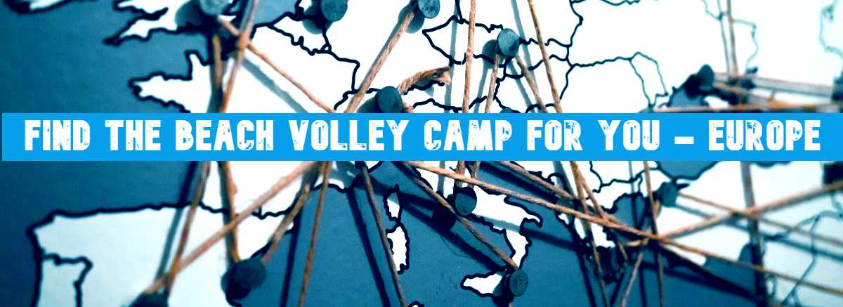 Find the beach volley camp Europe